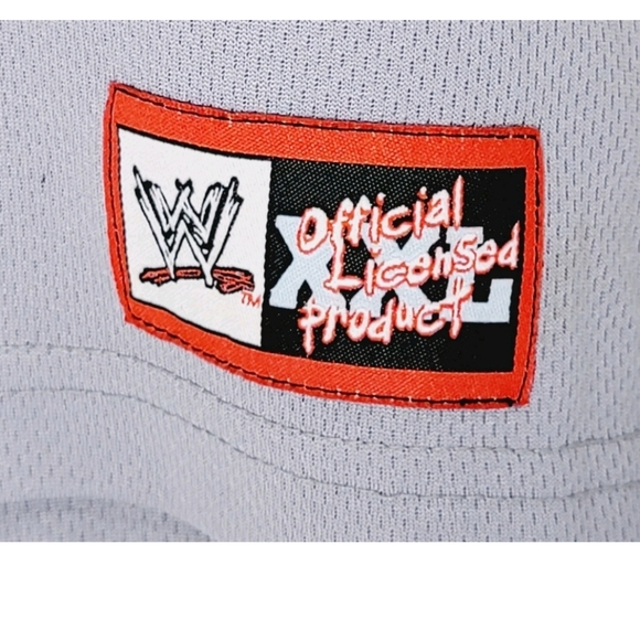 Vintage WWE The Rock Brahma Bull Size Large Hockey Jersey Rare - Picture 5 of 6